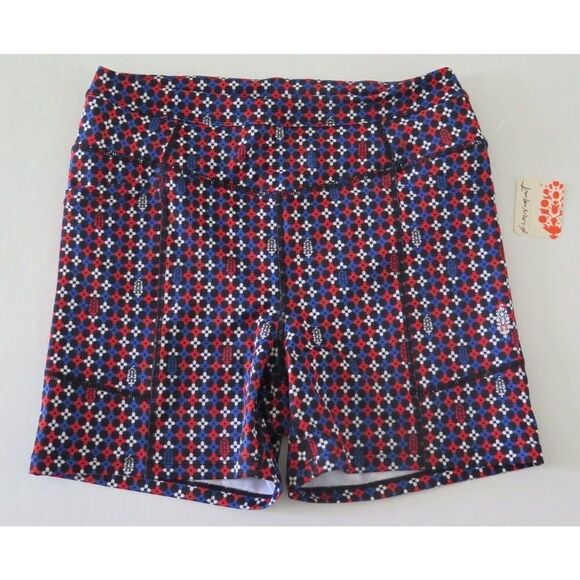 FP Movement OB1265485 Women's Sz M Black Combo Odessa Print Bike Shorts $70 - Picture 1 of 8